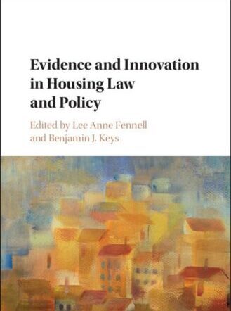 Book Cover of Evidence and Innovation in Housing Law and Policy