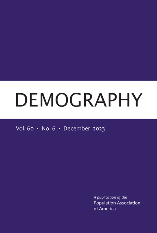 Journal cover of Demography