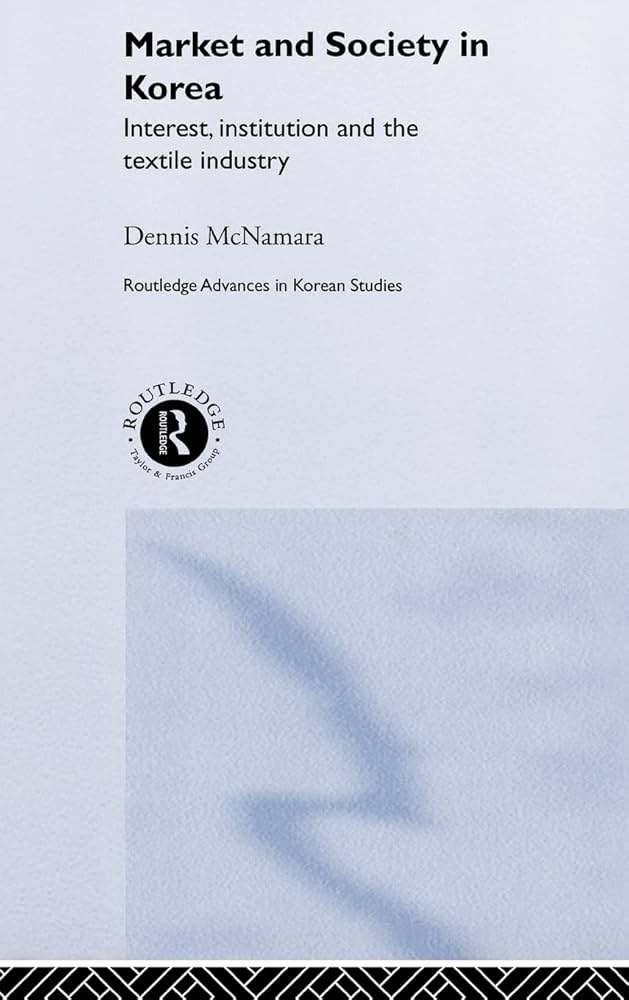 Book cover of Market and Society in Korea